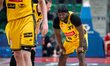 Dylan Addae-Wusu plays during the basketball game between Energa Trefl Sopot and Legia War...