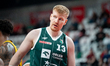 Matthias Tass plays during the basketball game between Energa Trefl Sopot and Legia Warsza...
