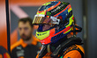 Oscar Piastri of Australia drives the (81) McLaren Mastercard F1 Team MCL40 Mercedes durin...