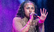 Cimberly performs the song ''Eternity'' during an artist rehearsal of Heat 4 of the Melodi...