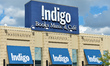 A general view of an INDIGO logo seen in South Edmonton Common.a retail power centre loca...