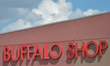 A general view of a Buffalo Shop logo seen in South Edmonton Common.a retail power centre...