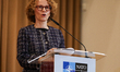 Radmila Sekerinska, NATO Deputy Secretary General, holds a press conference following a me...