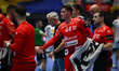 STANCIUC Daniel plays during the EHF Champions League Men 2025/26 Group Phase game between...