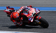Marc Marquez of the Ducati Lenovo Team participates in the Thailand Official MotoGP Test 2...