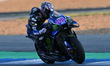 Fabio Quartararo of the Monster Energy Yamaha MotoGP Team participates in the Thailand Off...