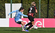 Clarisse Le Bihan of S.S. Lazio scores the goal for 1-0 during the 15th match of the Serie...