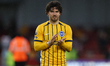 Ferdi Kadioglu of Brighton & Hove Albion thanks the supporters after the Premier League ma...