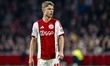 AFC Ajax Amsterdam midfielder Sean Steur plays during the match between AFC Ajax Amsterdam...