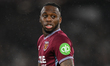 Aaron Wan Bissaka of West Ham United looks on during the Premier League match between West...