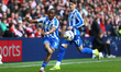 Jamal Lowe of Sheffield Wednesday plays during the Sky Bet Championship match between Shef...