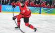 Thomas Harley (CAN) participates in the Winter Olympic Games at the Milano Santagiulia IHO...
