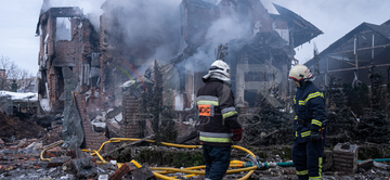 Gallery cover photo: Consequences of Russian attack in Kyiv region.