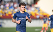 Yeray Cabanzon, player number 3 of FC Andorra, is in action during the La Liga Hypermotion...