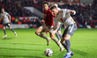 Ben Wiles of Milton Keynes Dons is in attacking action with the ball during the Sky Bet Le...