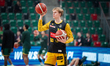 Kasper Suurorg warms up before the basketball game between Energa Trefl Sopot and Orlen Za...