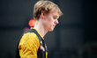 Kasper Suurorg warms up before the basketball game between Energa Trefl Sopot and Orlen Za...