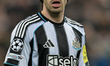 Sandro Tonali of Newcastle United plays during the UEFA Champions League Knockout Play-off...
