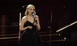 Mara Sattei attends the 76th Sanremo Music Festival 2026 at Teatro Ariston in Sanremo, Ita...