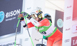 Priska Ming-Nufer gets ready to start in the women's alpine skiing downhill during the tra...