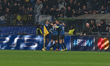 Lazar Samardzic of Atalanta BC 1907 celebrates after he scores a penalty kick with his tea...