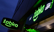 Zabka logo is seen in Warsaw, Poland on February 25, 2026. 