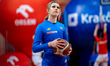 Zuzanna Czurgiel warms up before the basketball game between Wisla Krakow and VBW Gdynia i...