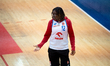 Ja'Leah Williams is seen during the basketball game between Wisla Krakow and VBW Gdynia in...
