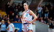 Sara Vujacic plays during the basketball game between Wisla Krakow and VBW Gdynia in Krako...