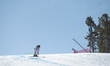 Kira Weidle-Winkelmann participates in the women's alpine skiing downhill during the train...