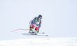 Laura Gauche participates in the women's alpine skiing downhill during the training day at...
