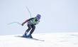 Alice Robinson participates in the women's alpine skiing downhill during the training day...