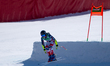 Romane Miradoli of France participates in the second training session of the Audi FIS Alpi...