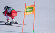 Anna Schilcher of Austria participates in the second training session of the Audi FIS Alpi...
