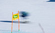 In El Tarter, Andorra, on February 26, 2026, a skier participates in the Audi FIS Alpine S...