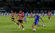 Berguinho kicks the ball during the Persib Bandung vs Madura United match in the Indonesia...