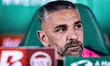 Rui Borges, Head Coach of Sporting CP, talks during a press conference prior to the Primei...