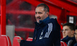 Vitor Pereira is the Nottingham Forest head coach during the UEFA Europa League Knockout R...