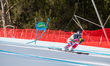 Laura Gauche of France competes in the Women's Super G race at the Audi FIS Alpine Ski Wor...
