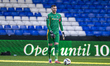 Mathew Hudson plays for Oldham Athletic during the Sky Bet League 2 match between Oldham A...