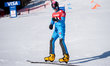 Gabriel Messner of Italy competes during the FIS Snowboard World Cup, Men's Parallel Giant...