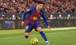 Roony Bardghji and Davinchi play during the match between FC Barcelona and Getafe CF, corr...