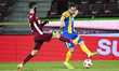 Franjo Prce is in action during the Romania Superliga match between CFR Cluj and Petrolul...