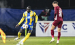 Nana Boateng plays during the Romania Superliga match between CFR Cluj and Petrolul Ploies...