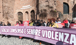 A demonstration with the slogan ''Without consent, it's rape'' takes place in Rome, Italy,...