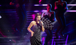 Elettra Lamborghini attends the 76th Sanremo Music Festival 2026 at Teatro Ariston in Sanr...