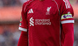 Liverpool's Virgil van Dijk plays during the Premier League match between Liverpool and We...