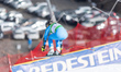 Laura Pirovano of Italy participates in the 6th women's Super-G race during the Audi FIS W...
