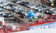 Sara Thaler of Italy participates in the 6th women's Super-G race during the Audi FIS Worl...