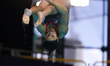 Aranza Vazquez Montano of Mexico competes in the Women's 3m Springboard Final during the W...
